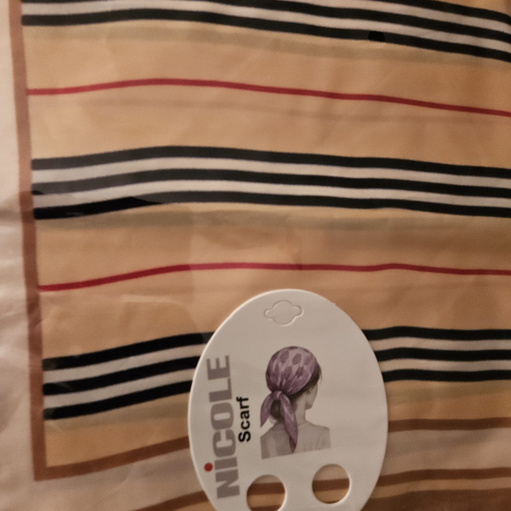 Nicole Striped Scarf
